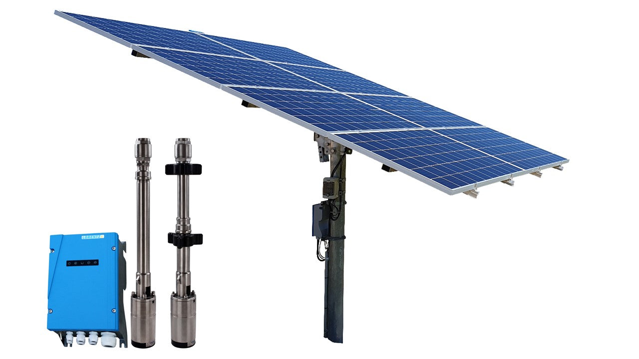 Lorentz 4 Panel Solar Array Kit with HR07 Pump PS2-1800