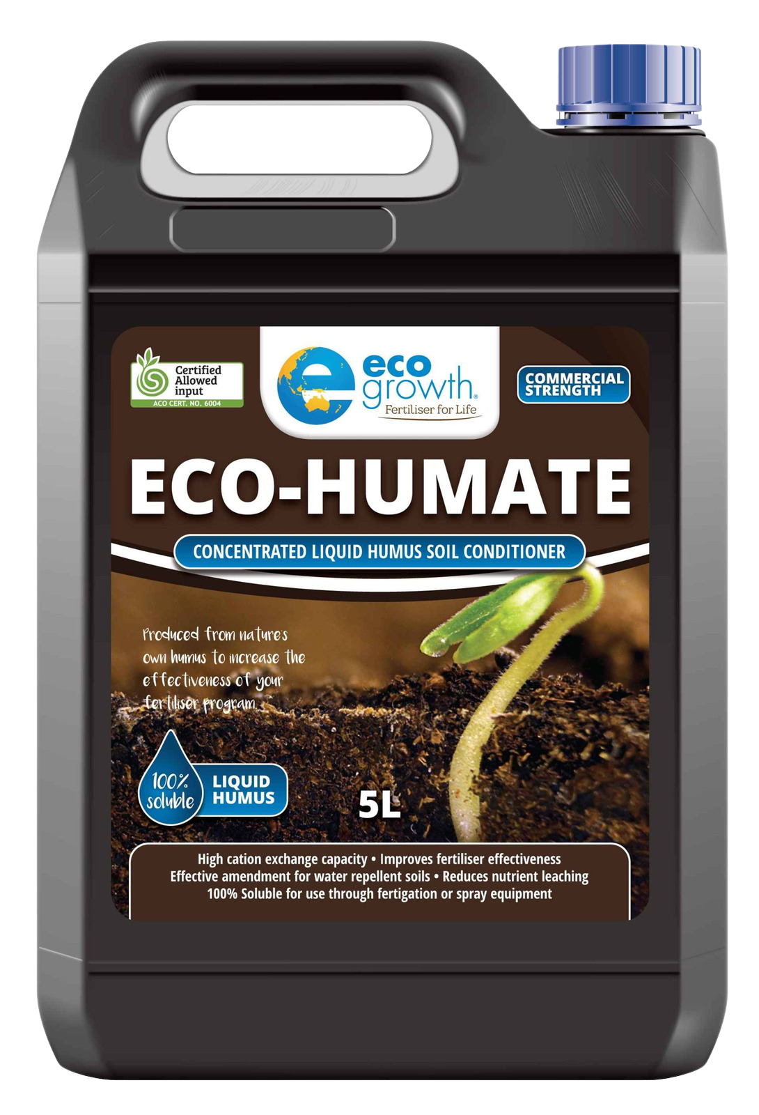 Eco Growth Eco-Humate 5L - WA Only