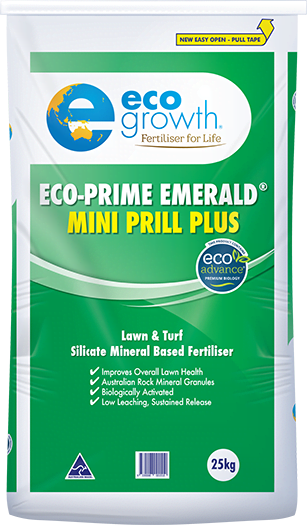 Eco-Prime Emerald Mini Prill Turf 25kg - WA Metro Area Only